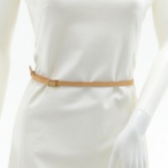 Louis Vuitton Vintage Leather Thin Waist Belt. Size S main image 5